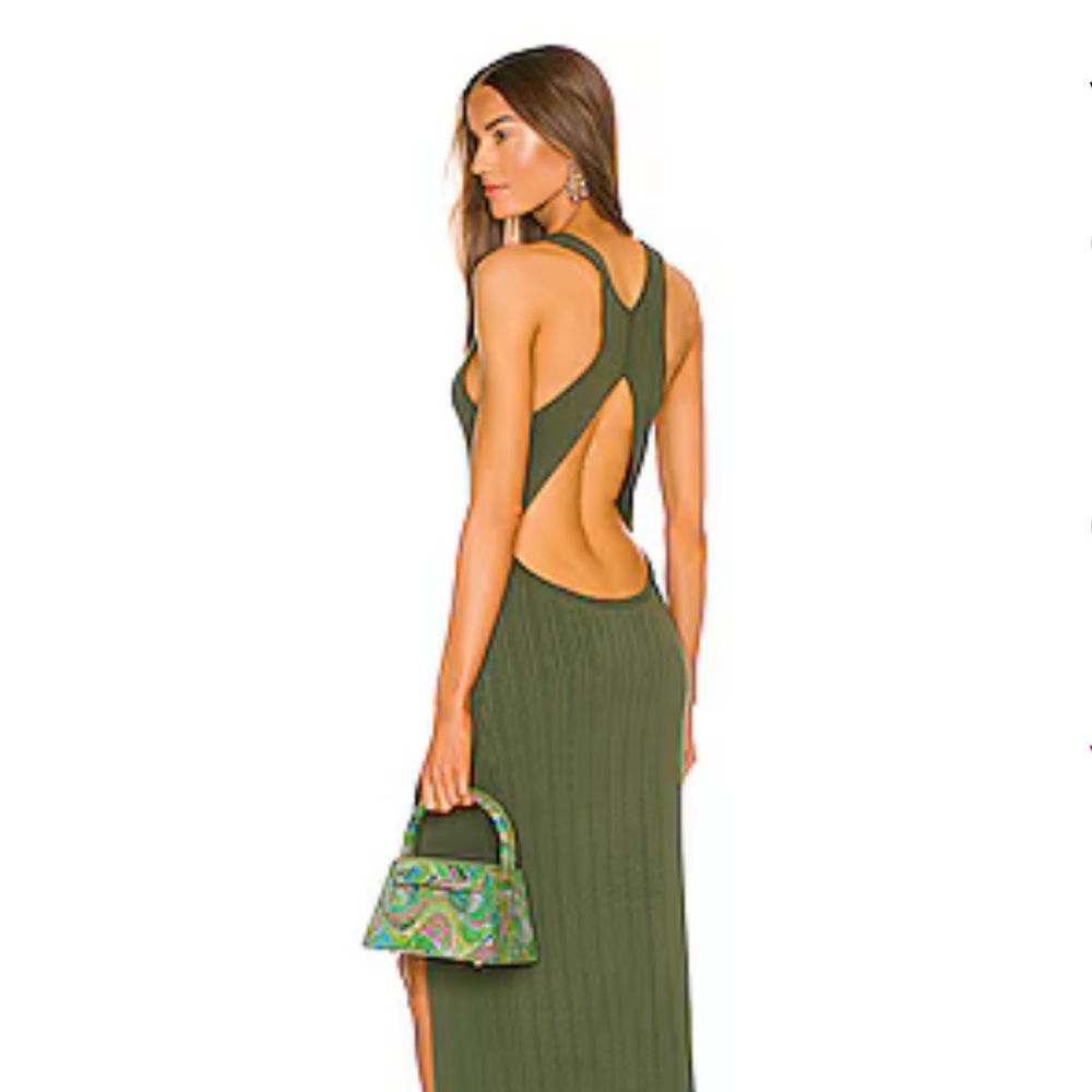 Variegated Body Con Dress by Michael Costello